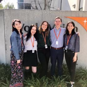 Interns at Los Angeles Office