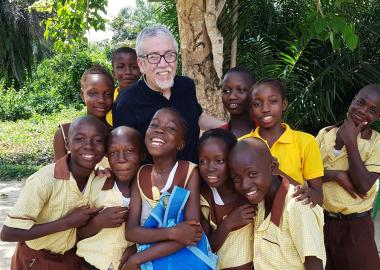 Patricio Cuevas-Parra meets young researchers from Sierra Leone